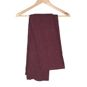 Universal Thread | Burgundy Oblong Cozy Knit Scarf, NWT